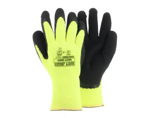 Warm Hi-Vis Safety Gloves