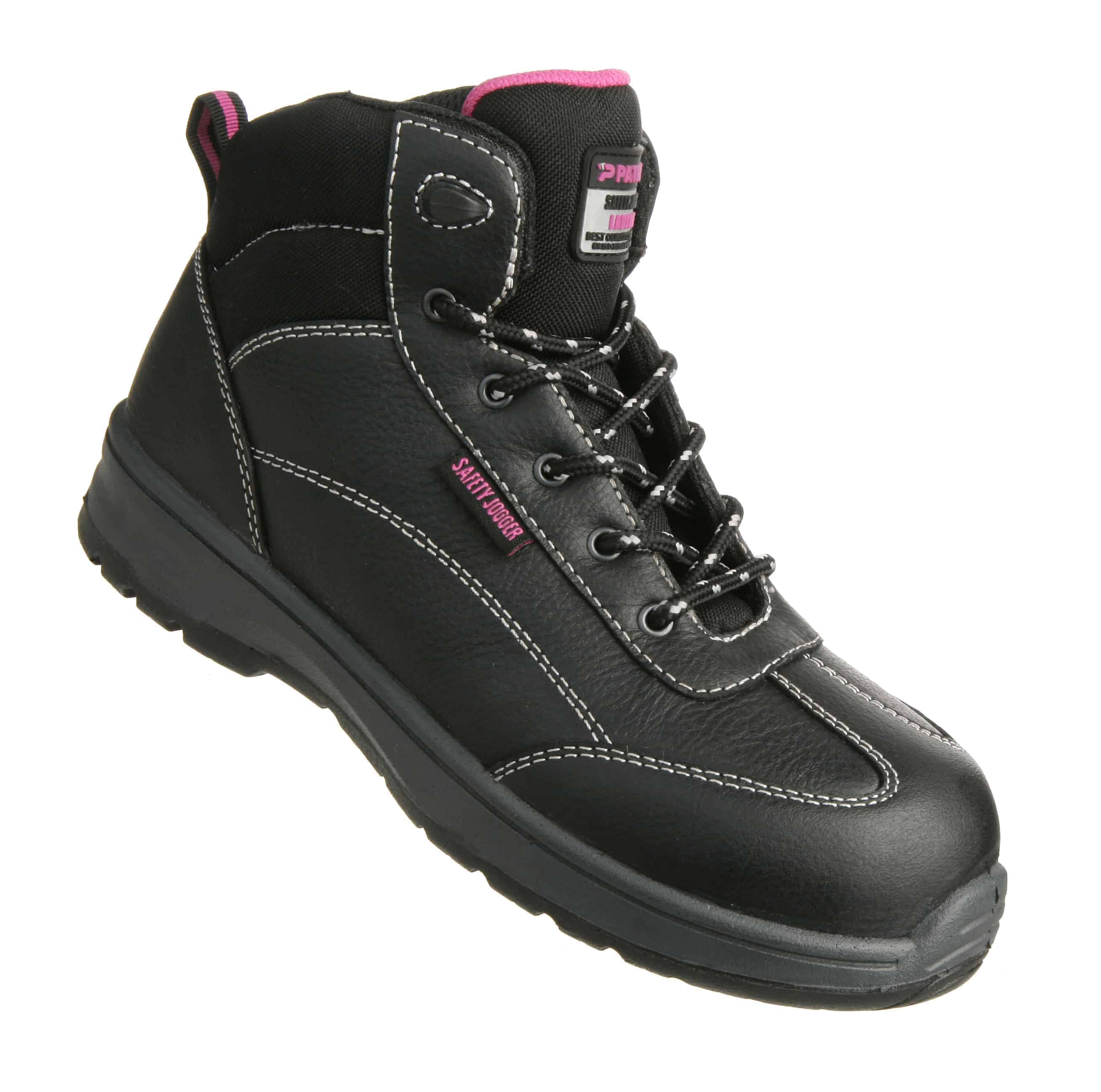 Safety Jogger BestLady S3 SRC Ladies Black Leather Safety Boot