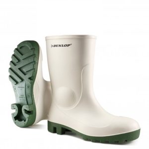 White Half-Length Wellington Boots