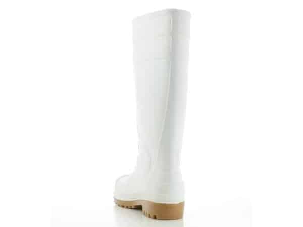 White Poseidon S4 Wellington Boot by Safety Jogger