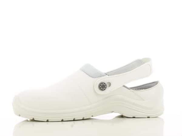 Safety Jogger Cortado SB SRA White Clog with Steel Toe Cap EN ISO 20345:2011 - Image 4