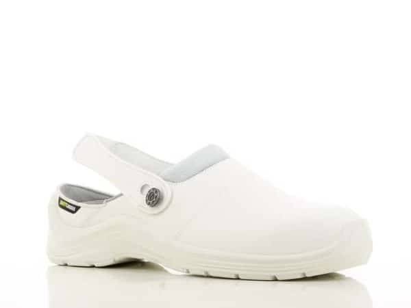 Safety Jogger Cortado SB SRA White Clog with Steel Toe Cap EN ISO 20345:2011 - Image 2