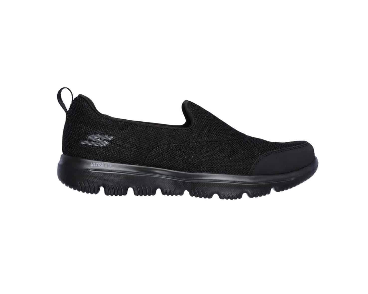 womens skechers black