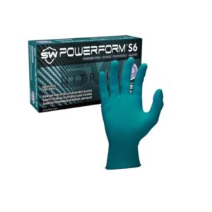 Powerform S6 Powder-free Nitrile Disposable Gloves EcoTek Biodegradable