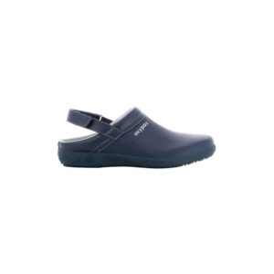 Oxypas Motion 'Remy' Lightweight, Slip-on Leather Nursing Clogs for Men