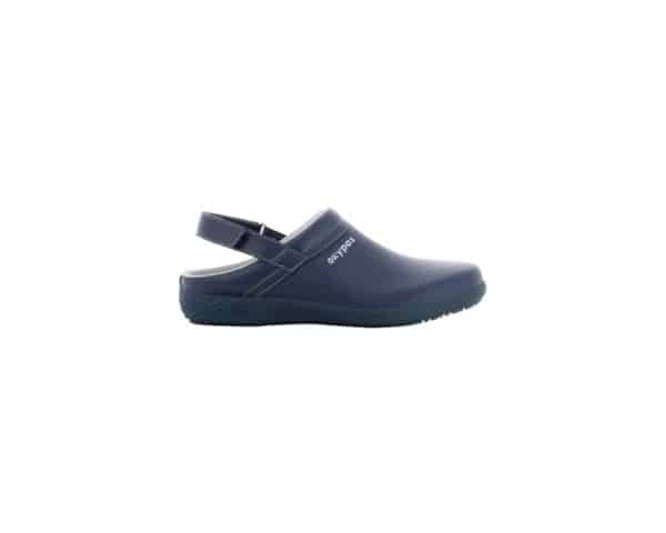 Oxypas Motion 'Remy' Lightweight, Slip-on Leather Nursing Clogs for Men