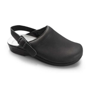 Leather Nursing Clog