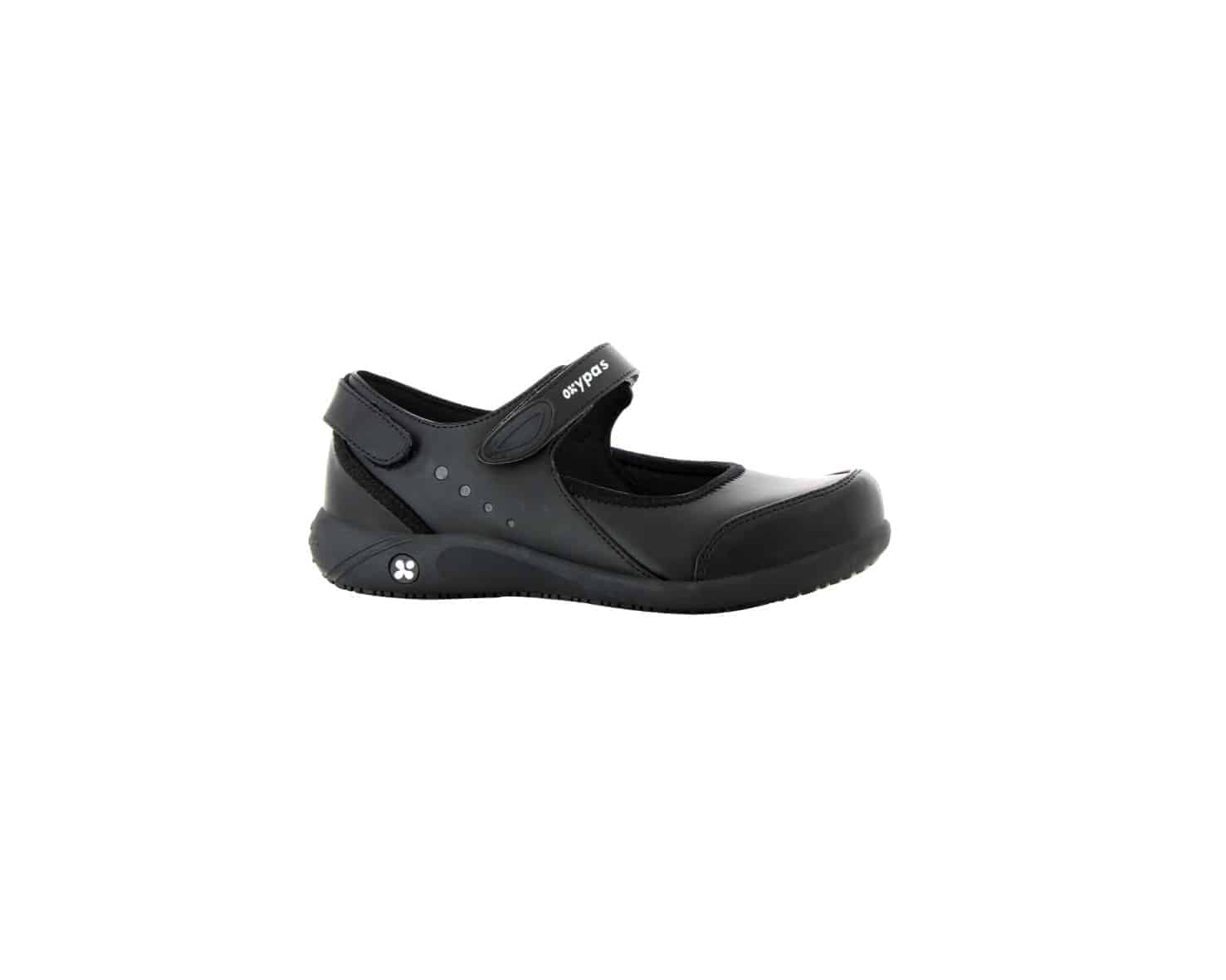 Oxypas Move Nelie, Leather, Mary-Jane Nursing Shoe