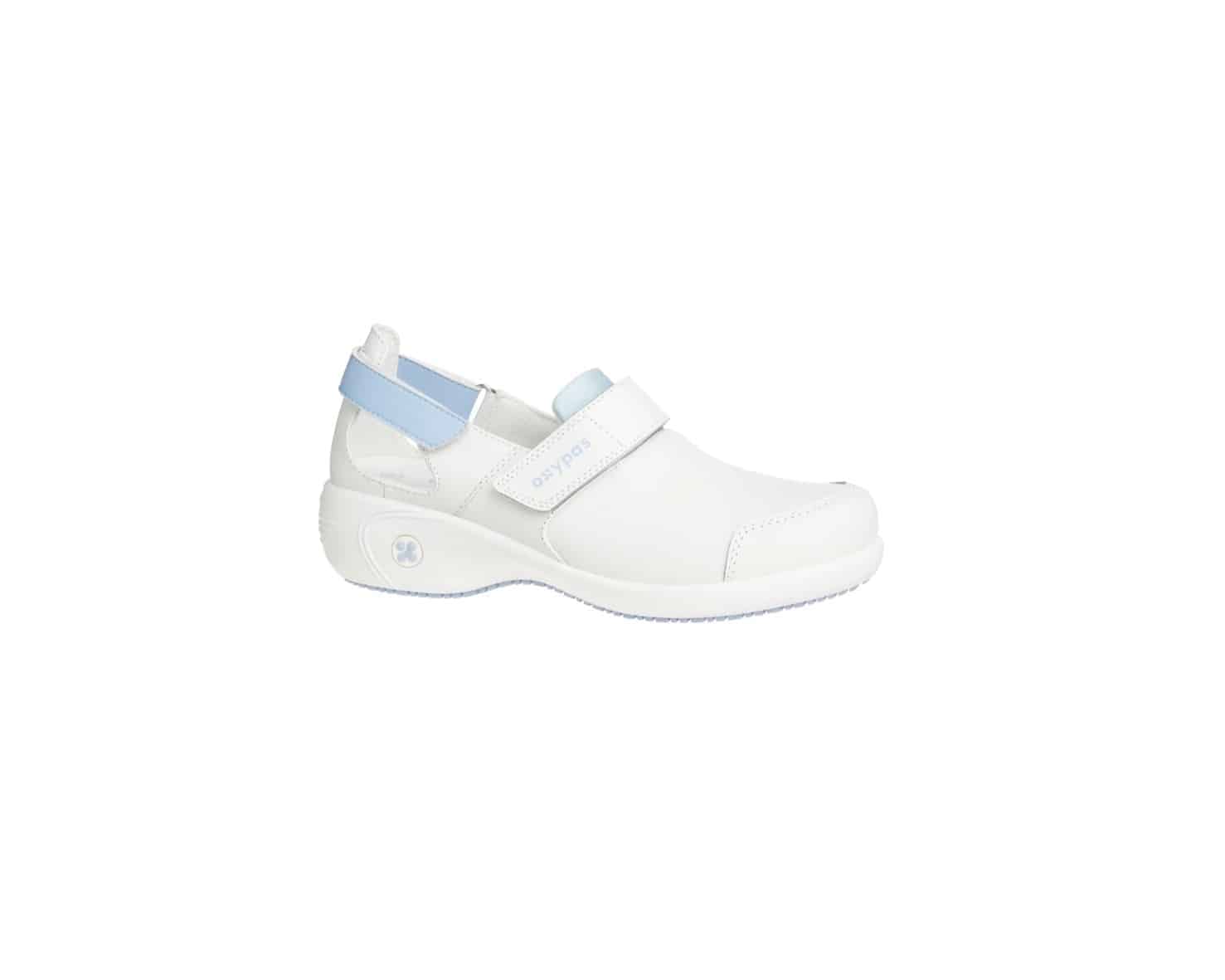 Oxypas Move Up Salma Leather Nursing Shoe with Raised Heel