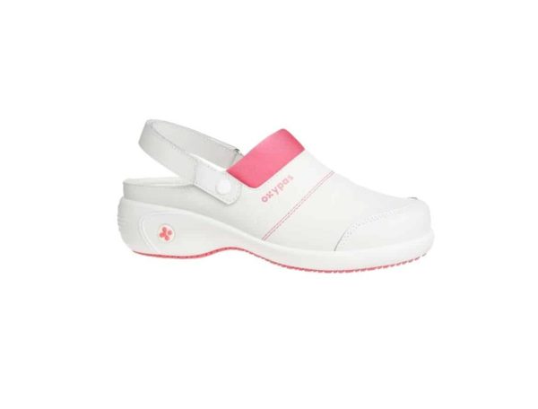Oxypas Move Up Sandy Leather Nurses Clog with Raised Heel from Safety Jogger Professional EN ISO 20347 OB SRC ESD * Special Offer * - Image 2
