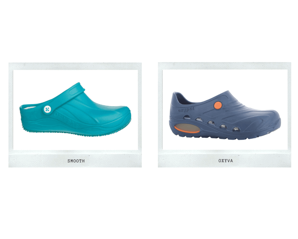 plastic nursing shoes