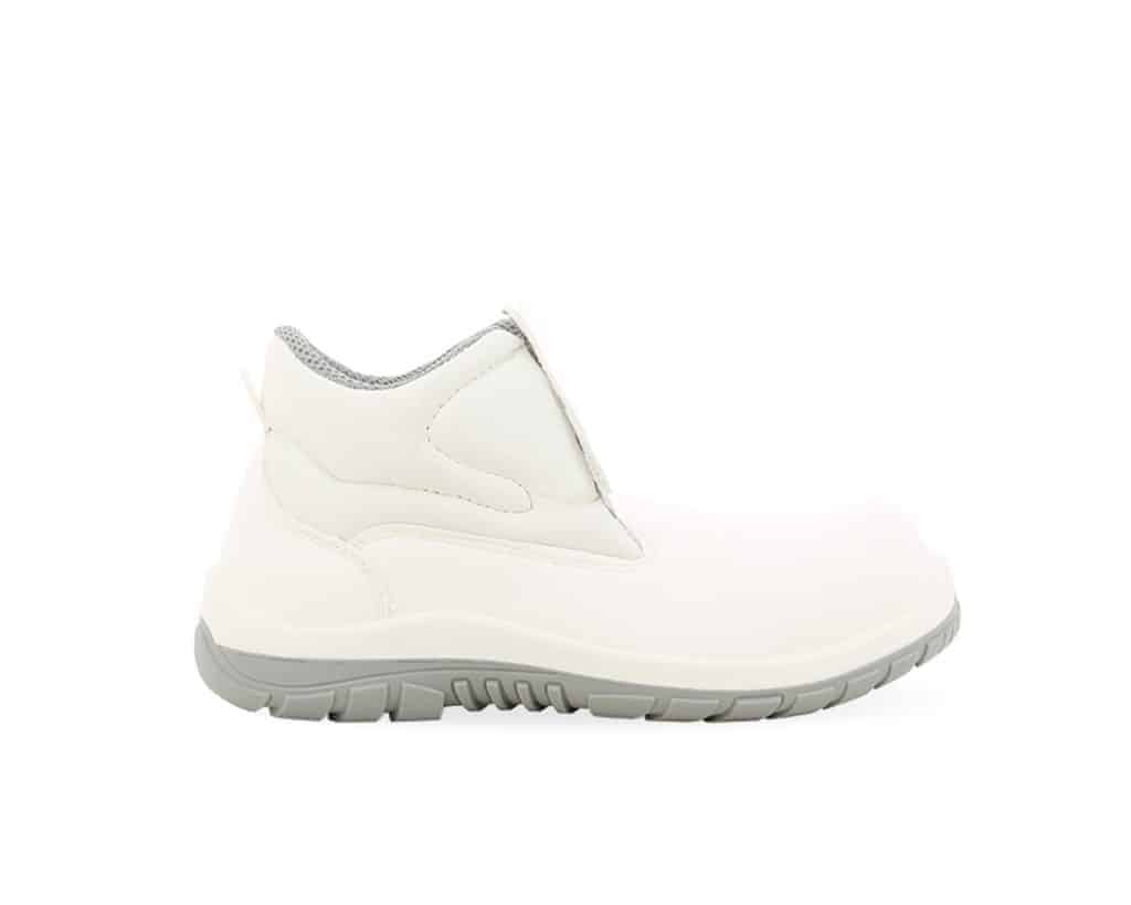 W410 White Slip-on Safety Boot