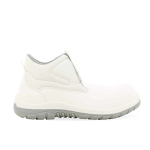 W410 White Slip-on Safety Boot