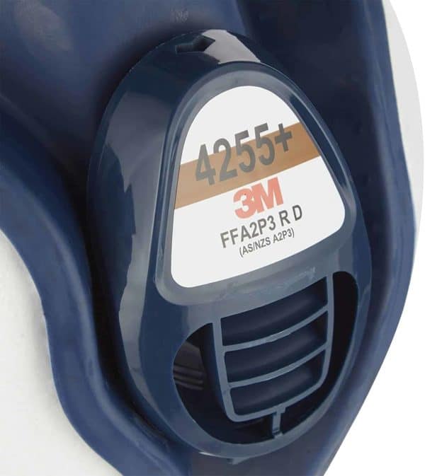 3M 4255+ Mask - Maintenance Free Half Mask, FFA2P3 R D Filters - Image 4