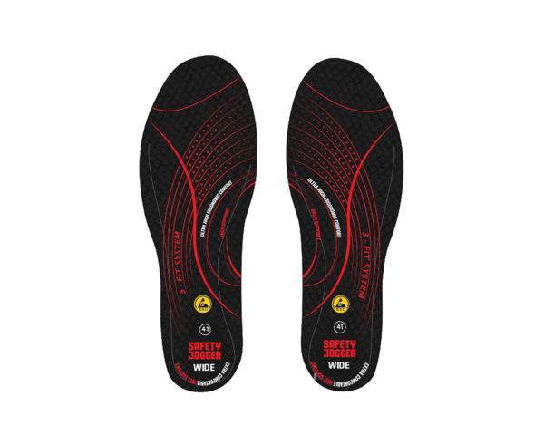 SJ HYBRID insole with SJ-3FIT Technology WIDE
