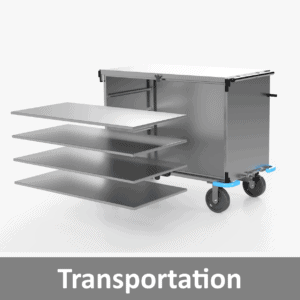 Sterile Services Transportation Carts