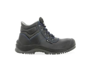 C410 Black Leather Safety Boot