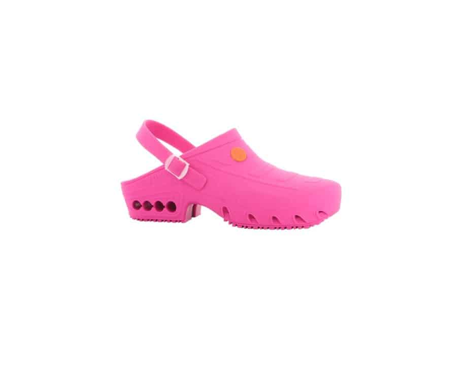 Pink nursing sales clogs