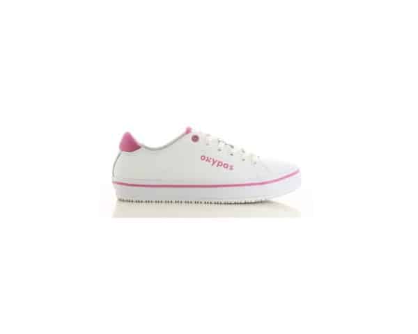 Oxypas 'Paola' Leather Low Top Trainer