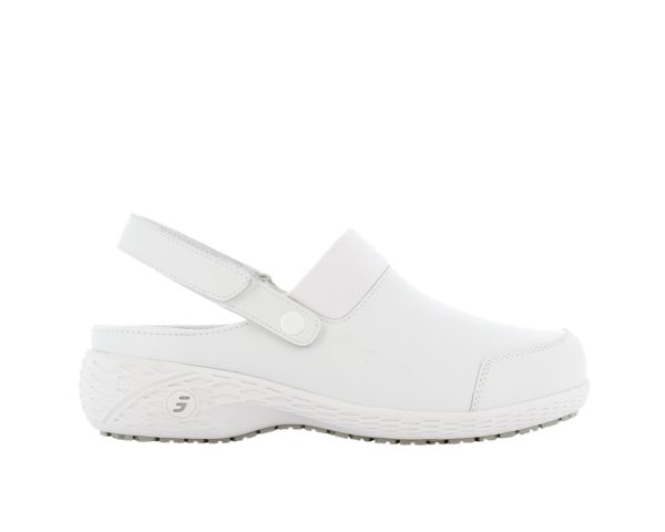 Sheila Nursing Clog in White