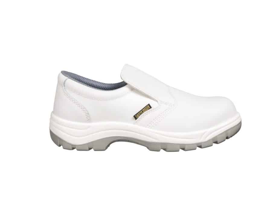 X0500 White Slip-on Safety Shoes