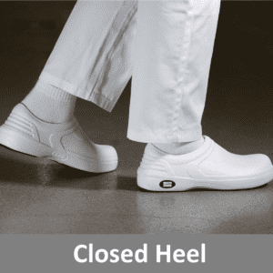 Closed Heel Footwear