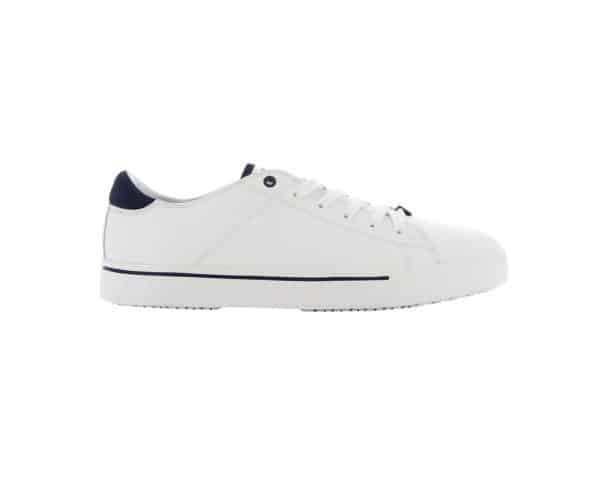 Cool O2 Unisex Leather Professional Trainer in white