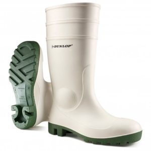 White Full Length Wellington Boot 