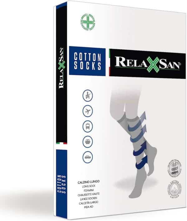 Cotton Knee-high Compression Socks 18-22 mmHg - Image 6